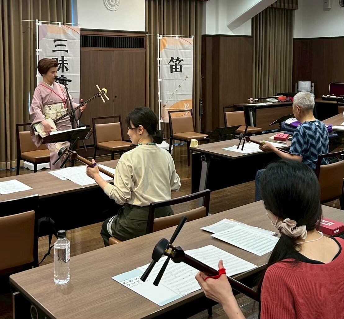 ねのいろランド　三味線・小鼓・笛クラス